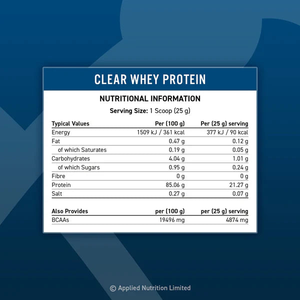 Applied Nutrition Clear Whey Protein 150g