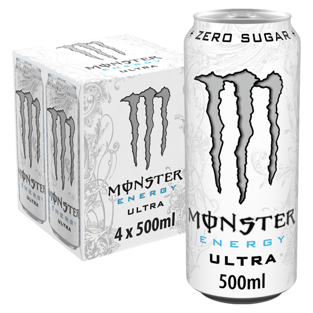 Monster Energy Ultra Zero 4 Pack