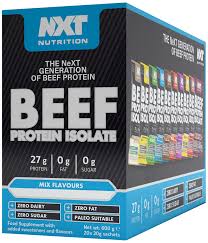 NXT Nutrition Beef Protein Isolate Variety Pack 20 x 30g