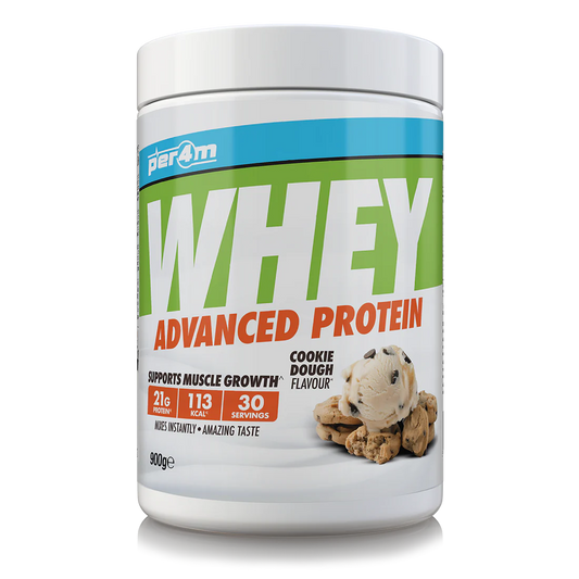 Per4m Whey Protein 900g with 4 FREE Protein Bars